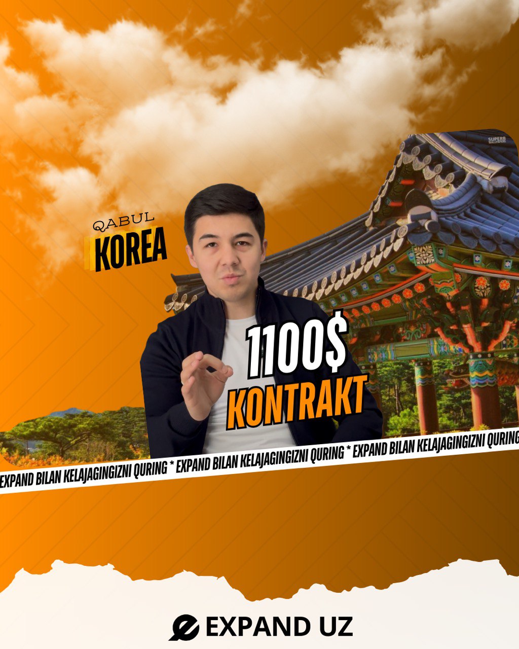 KOREYADA 1100$ KONTRAKT 